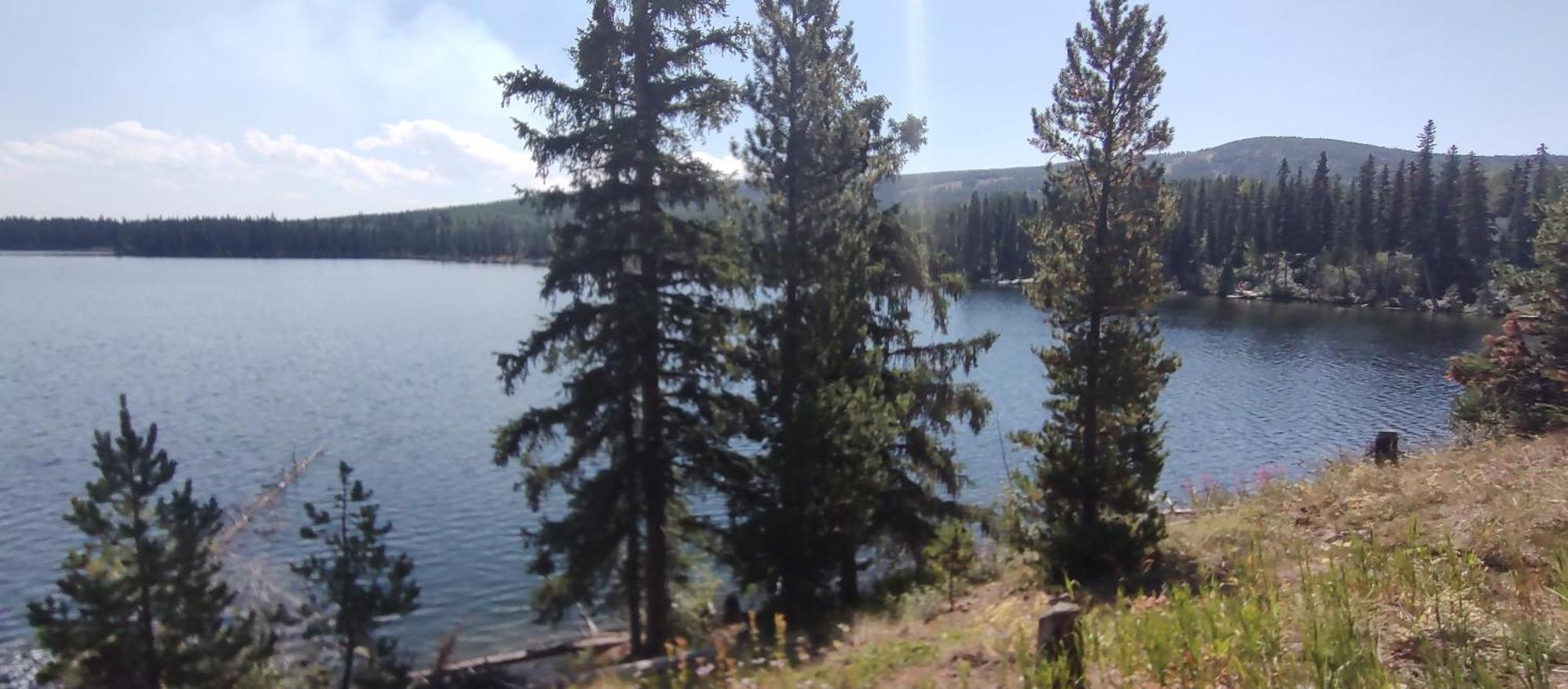 Logan Lake Lac Le Jeune Nature Resort المظهر الخارجي الصورة